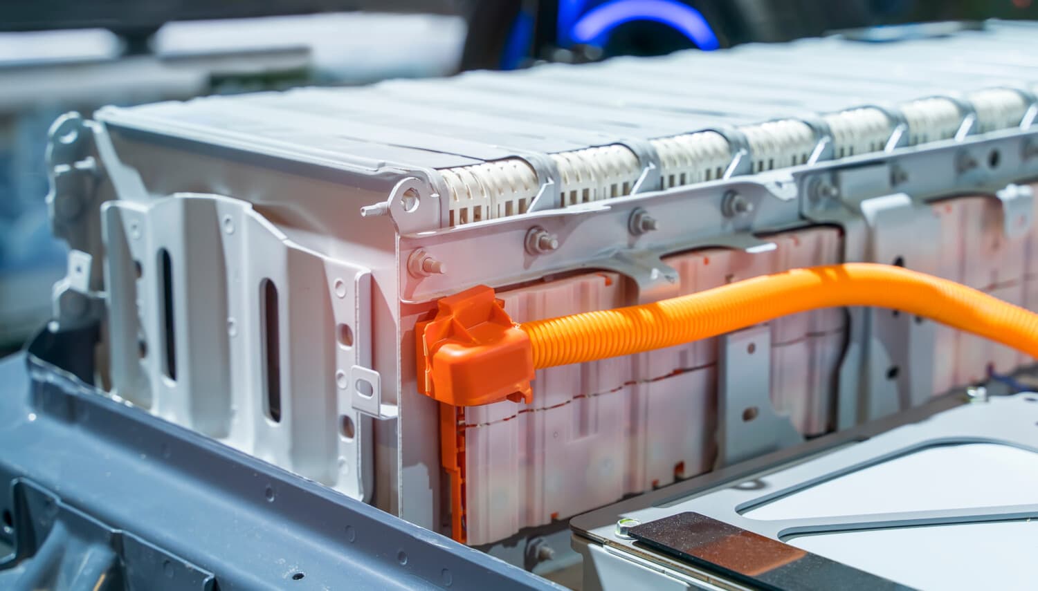 Lithium-ion battery energy storage system under test at Sterling Performance