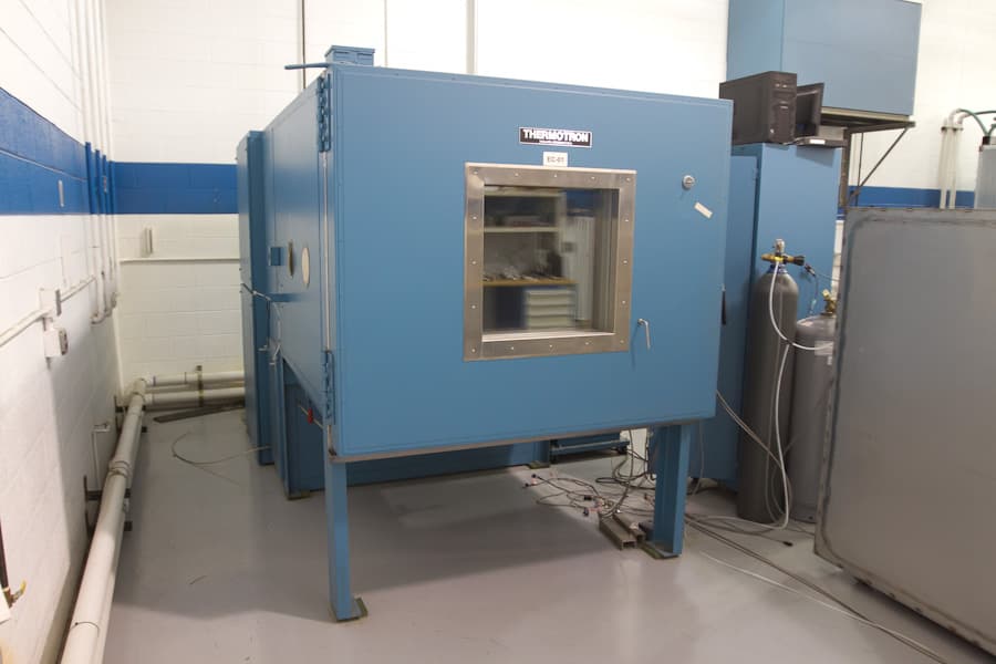 Environmental test chambers at Sterling Performance