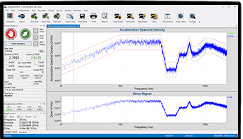 Electrodynamic vibration and shock test setup at Sterling Performance